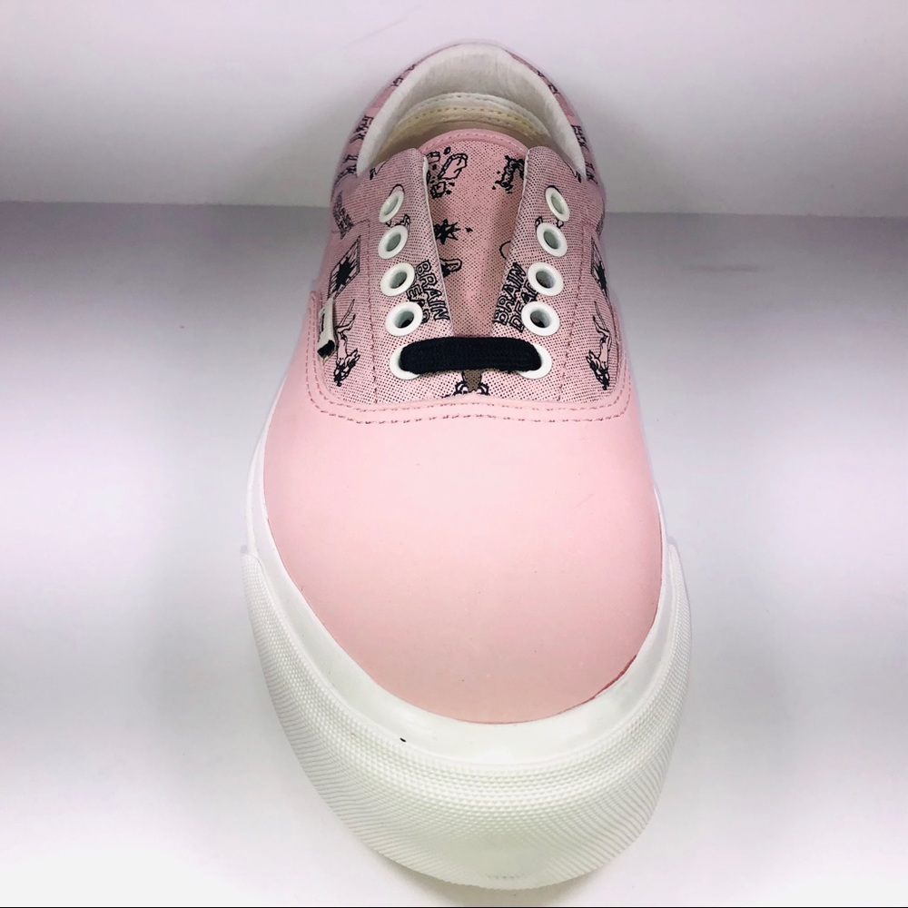 VANS Braindead Era LX Silver Pink Marshmallow Shoe - Picture 3 of 10